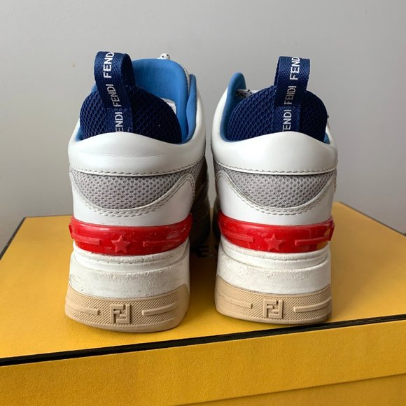 Fendi Colourblock Platform Sneakers US5.5 - Picture 3 of 7